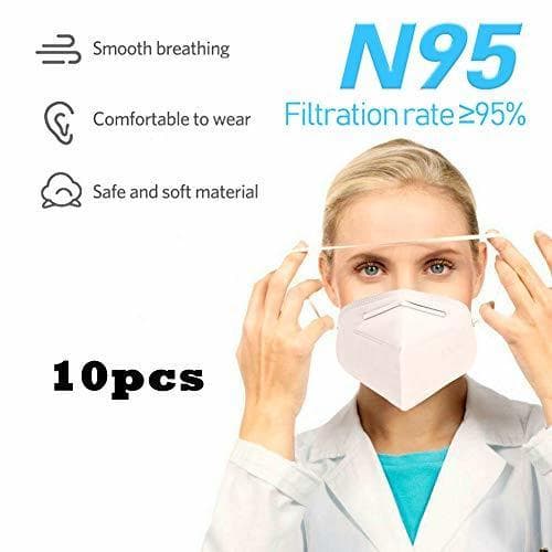 Producto 10 piezas de Máscaras Médicas KN95