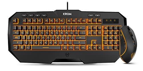 Electronic KROM Kodex - NXKROMKODEX - Pro Gaming Dual Kit con Teclado de