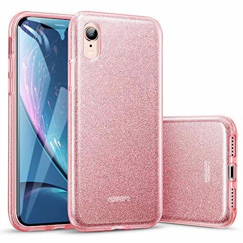 Lugar ESR Funda para iPhone XR, Cárcasa Blindada Brillante[Protección a Bordes y Cámara]