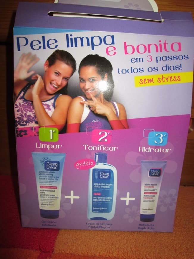 Fashion Kit de Limpeza facial em 3 passos