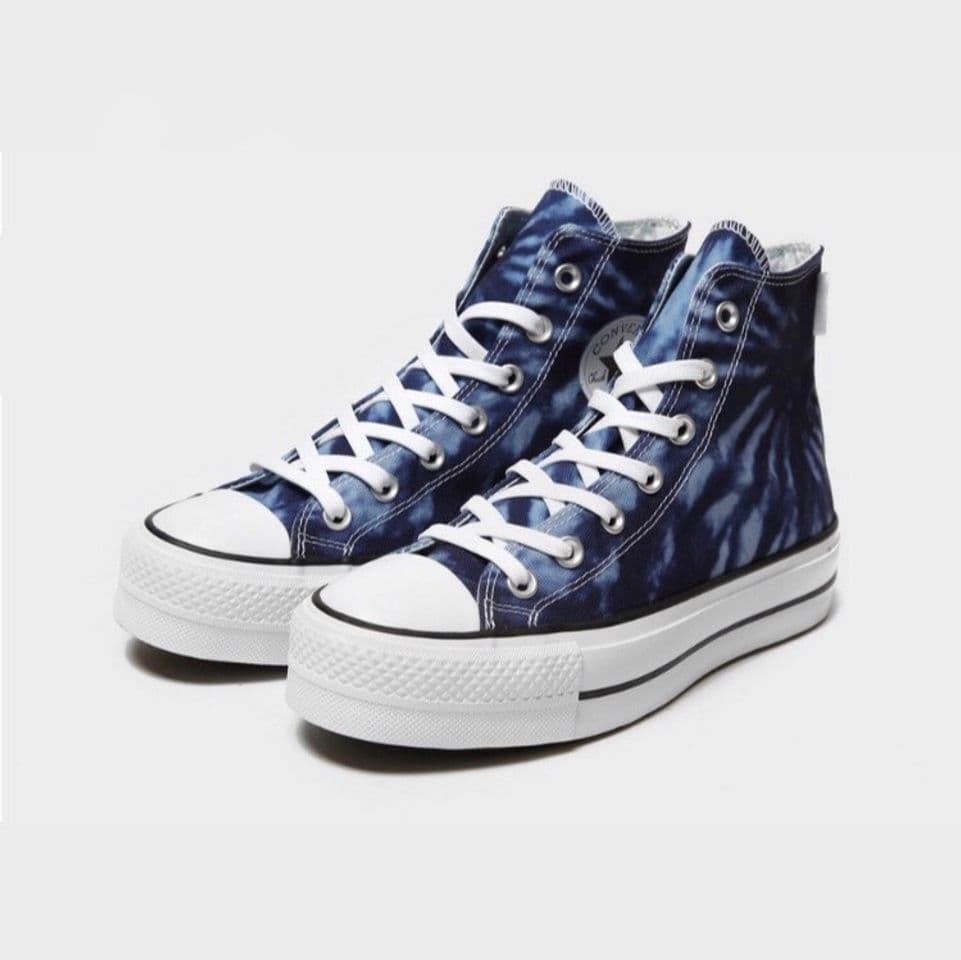 Moda Compra Converse All Star Hi Lift Tie Dye para mujer en Azul