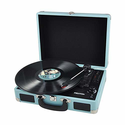 Electrónica PRIXTON - Tocadiscos de Vinilo Vintage, Reproductor de Vinilo y Reproductor de