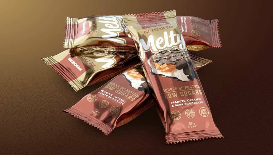 Producto 4 x Melty Protein Ice Cream Bar