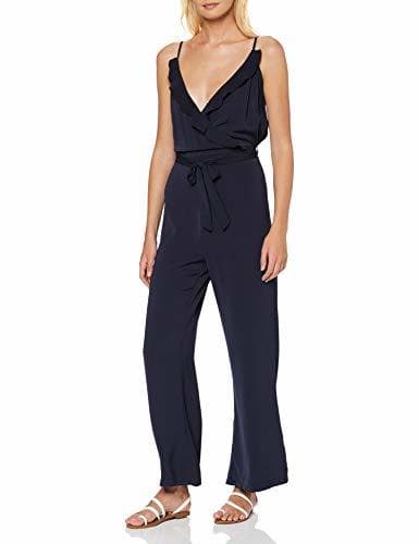 Place Only Onychris S/l Jumpsuit Wvn Mono, Azul, 38