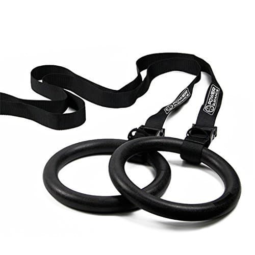 Lugar POWER GUIDANCE Anillos de Gimnasia Olímpico ABS Profesional con Hebillas Ajustables para