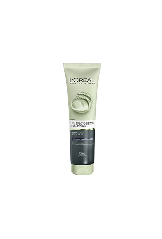 Belleza L'Oréal Paris Gel Limpiador Efecto Detox Arcillas Puras Negra