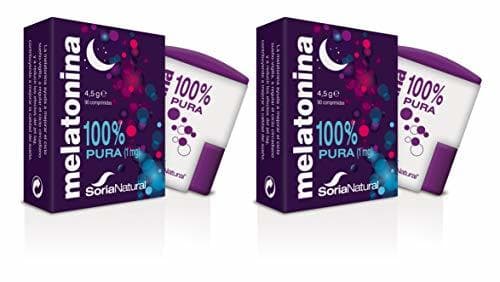 Producto Soria Natural - Melatonina - Complemento alimenticio - Regulacion del sueño, insomnio