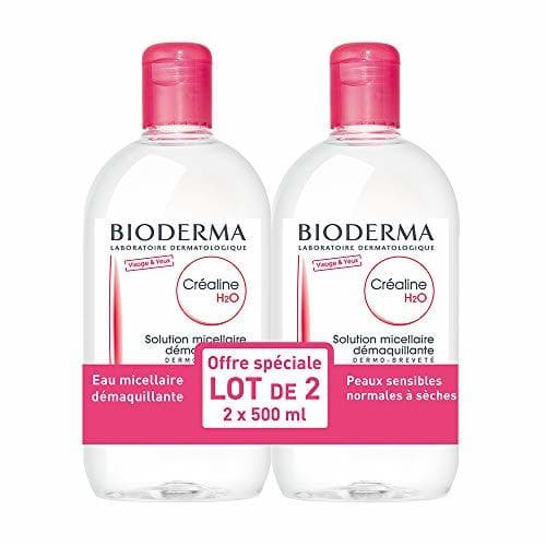 Belleza Bioderma Crealine H2O Micela solución 2 X 500 ML