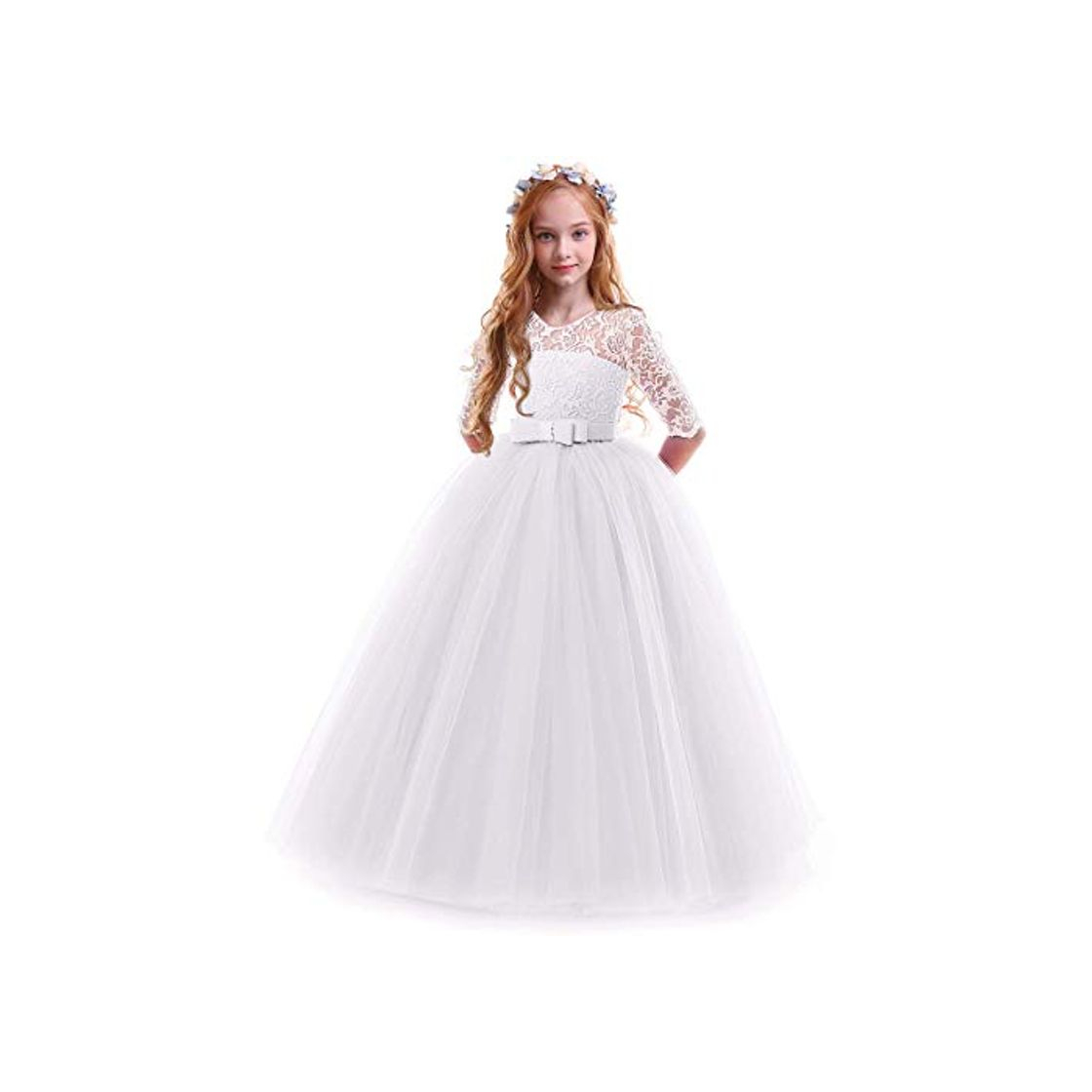 Producto IWEMEK Vestidos de Princesa Fiesta de la Boda de Las Niñas 3