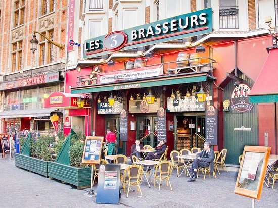 Restaurantes 3 Brasseurs Lille