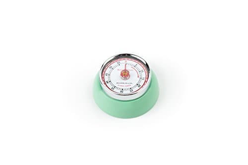 Place Fox Run Retro Mint Green 60 Min Kitchen Timer W/ Magnet Espresso