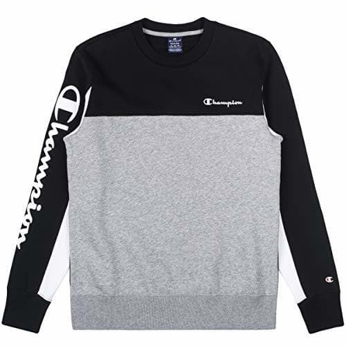 Fashion Champion Crewneck Damen Sudadera para Hombre - algodón Talla