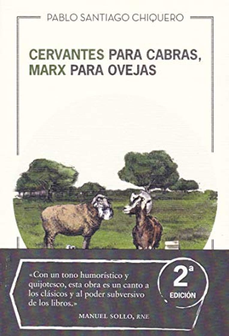 Book Cervantes para cabras, Marx para ovejas