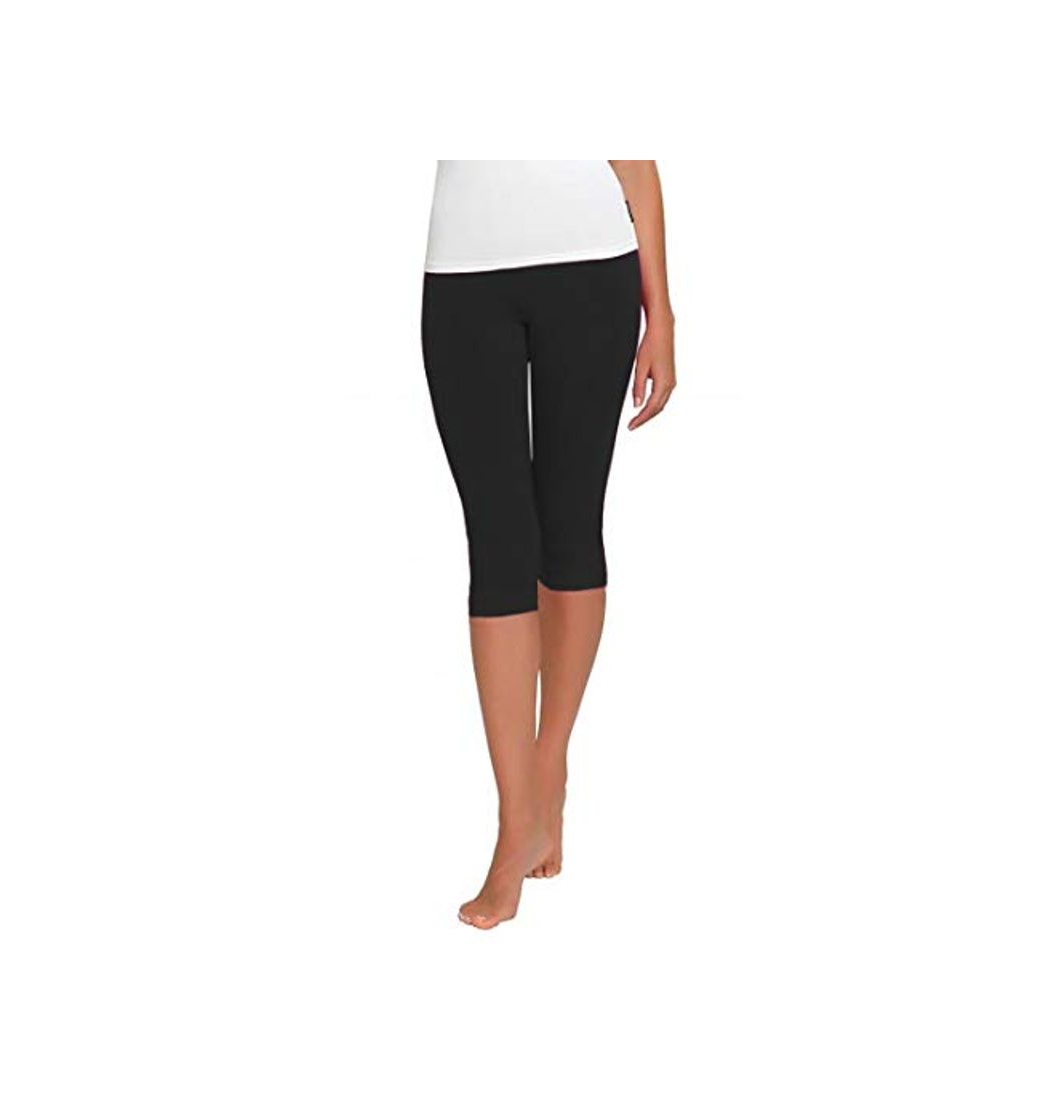 Moda FUNGO Leggings Mujer 3/4 Pantalones de Yoga Deportivas Leggins Para Mujer F34