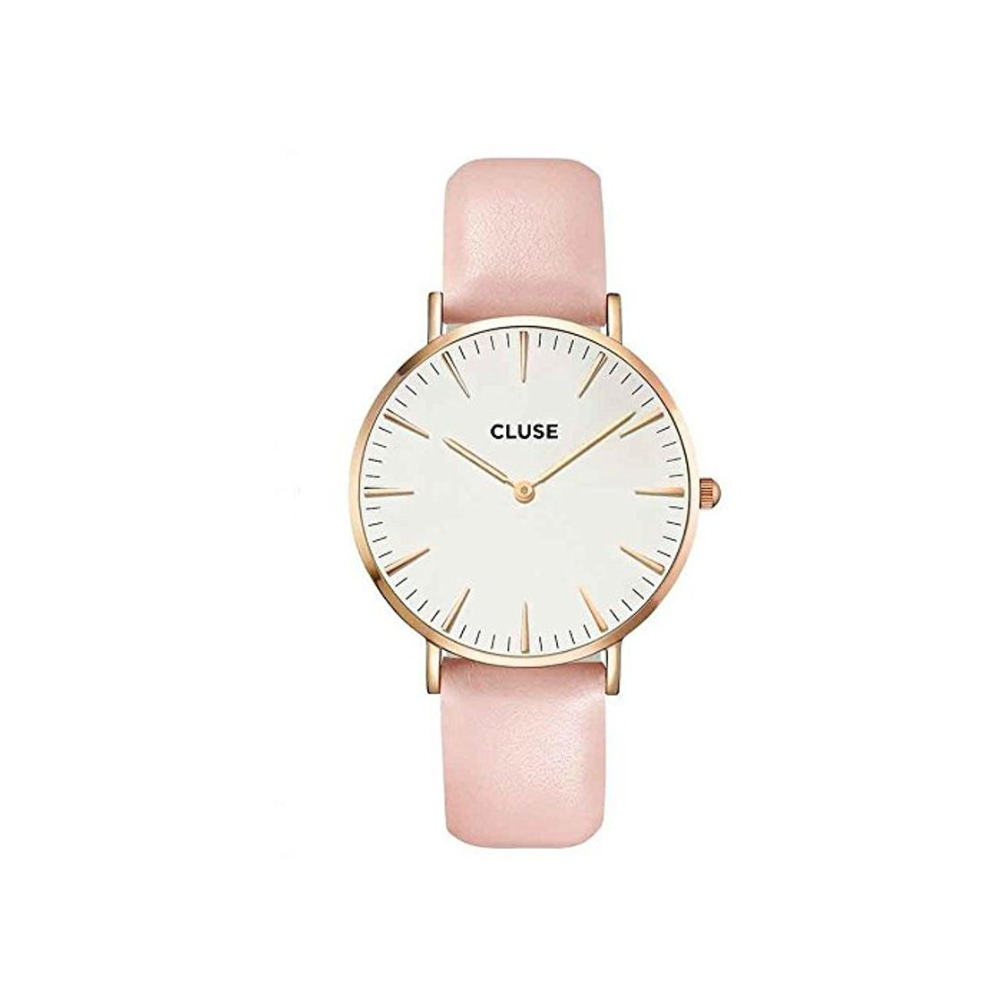 Moda Cluse Reloj Analógico de Cuarzo para Mujer con Correa de Cuero – CL18014