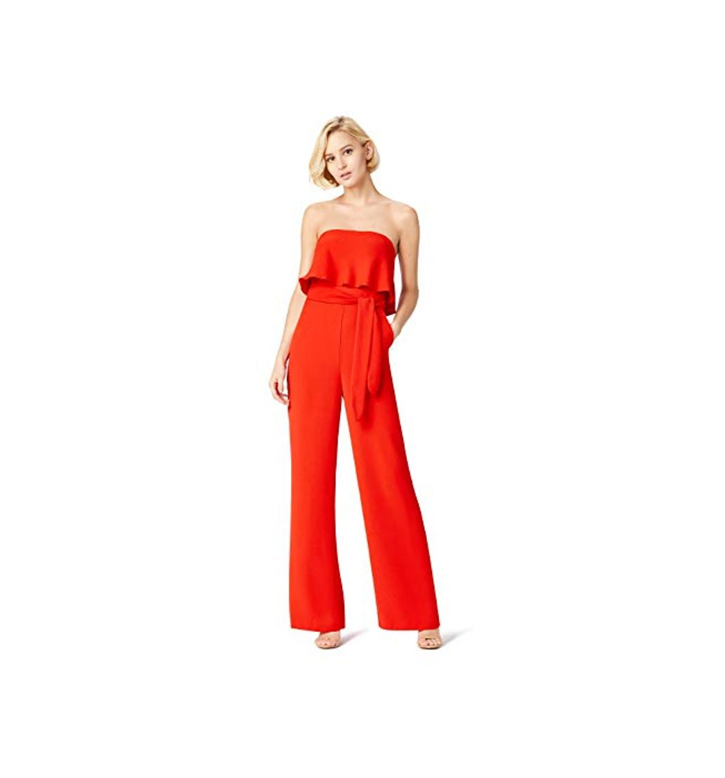 Producto Marca Amazon - TRUTH & FABLE Mono Mujer, Rojo