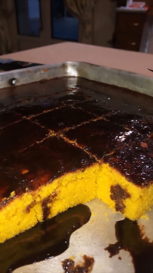 Fashion Bolo de cenoura com cobertura de chocolate 🍫 