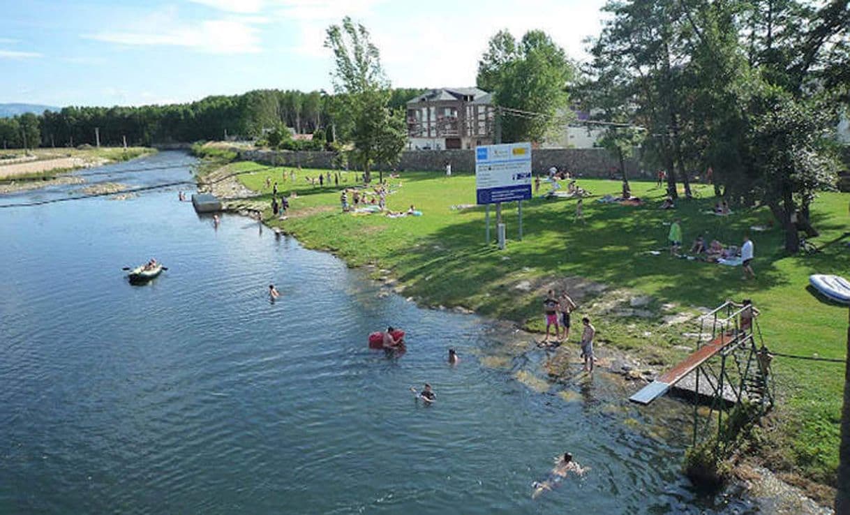 Lugar Playa Fluvial de Cacabelos