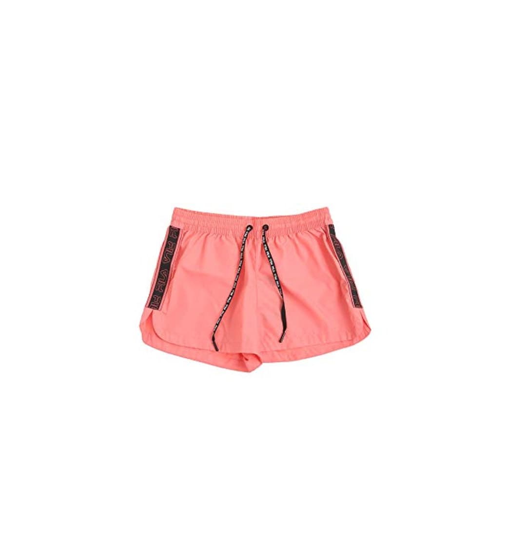 Fashion Fila Pantalón Corto Mujer Rosa