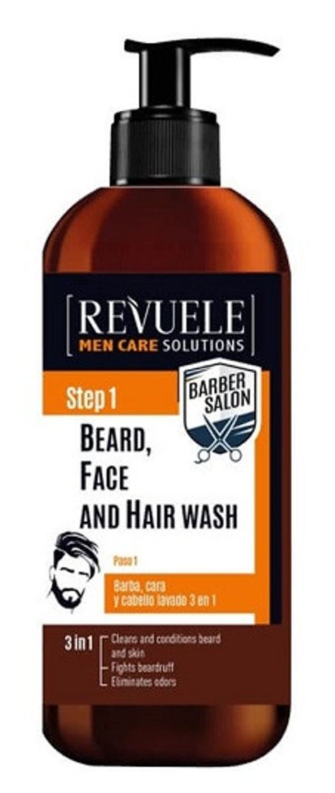 Producto Gel 3 en 1 Revuele rostro barba y pelo