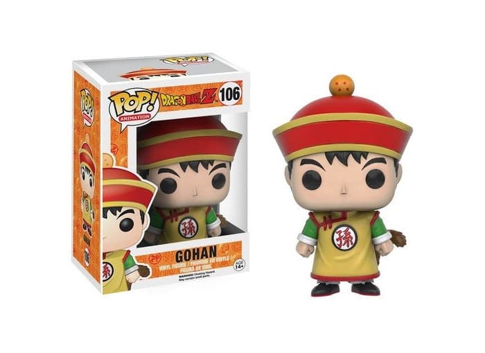 Juego Funko Dragonball Z Gohan Figura de Vinilo, Multicolor, Estándar