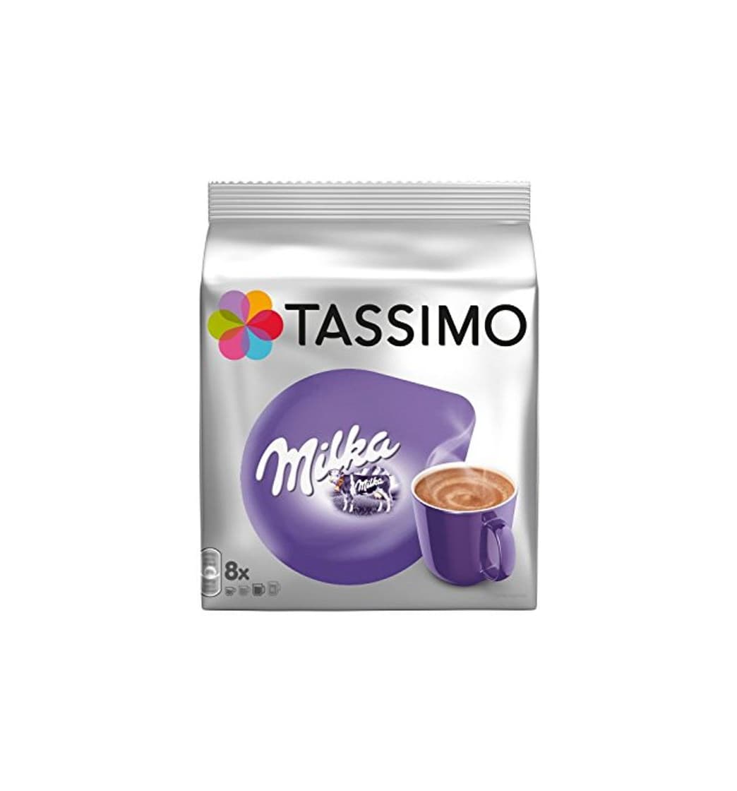 Product Tassimo Milka Bebida Chocolate Caliente Cápsulas - 5 Paquetes