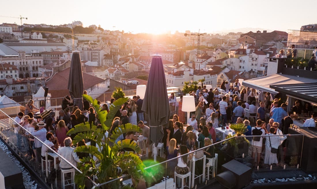 Restaurantes Rooftop Bar - Hotel Mundial