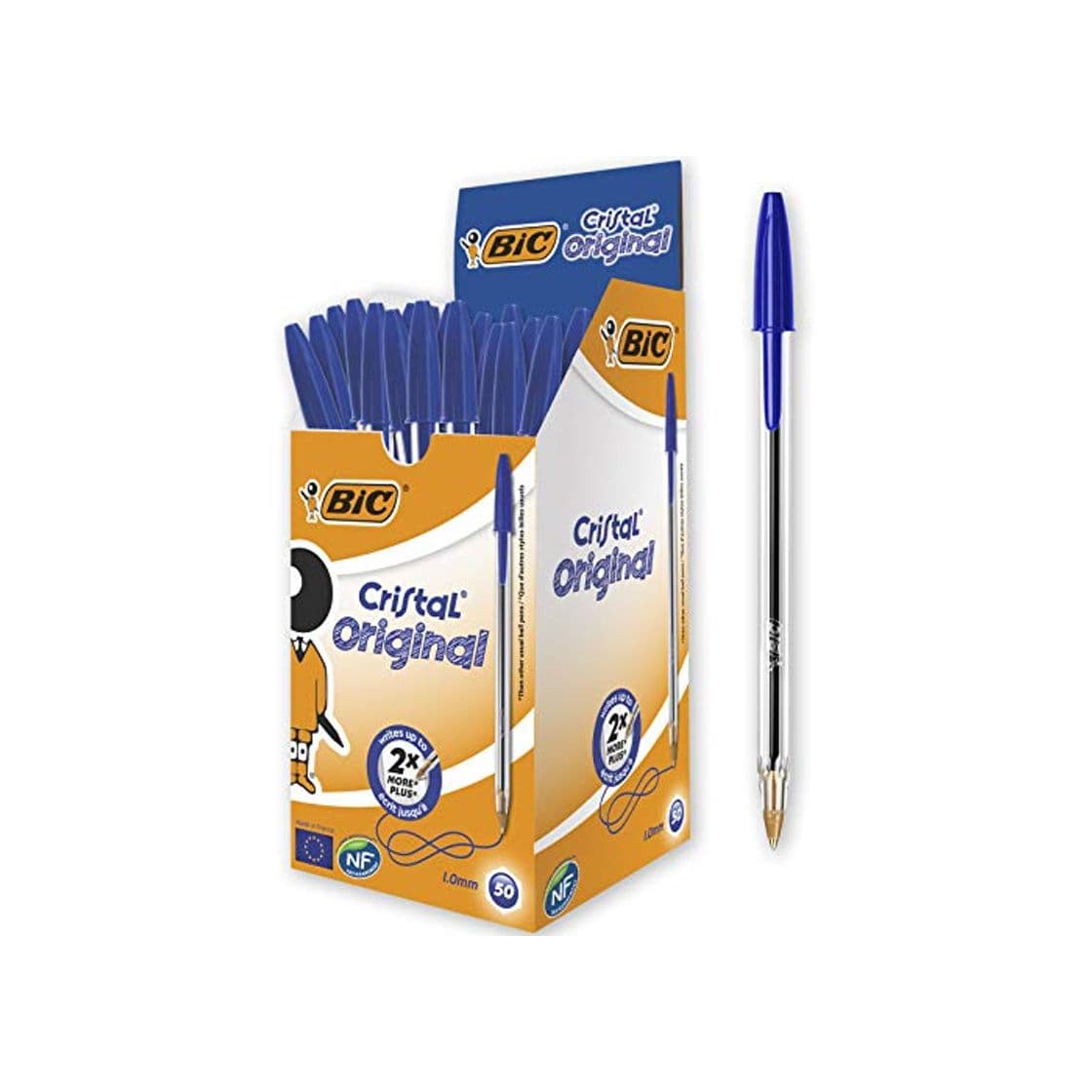 Product BIC Cristal - Bolígrafo de punta redonda