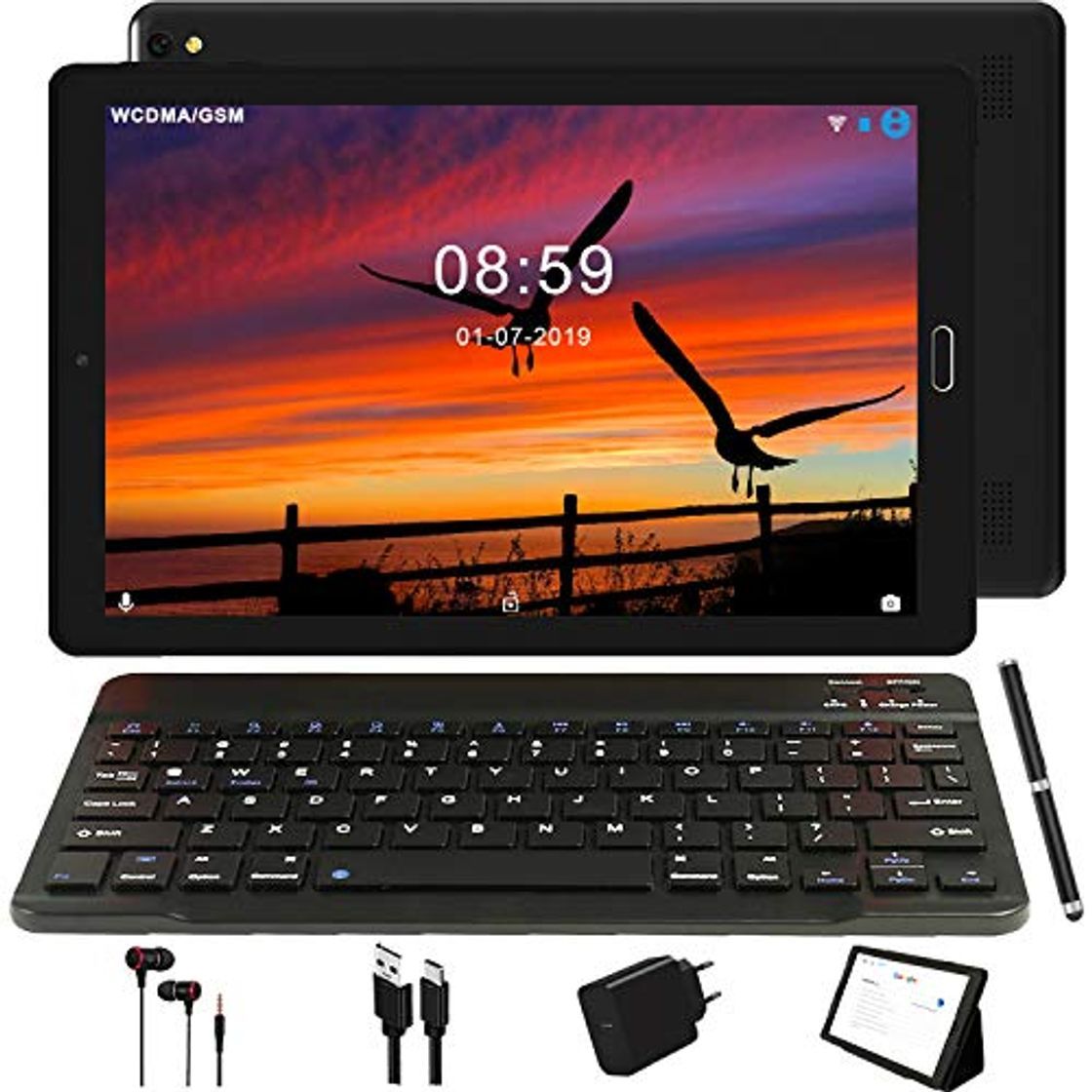 Product Tablet 10.0 Pulgadas GOODTEL 4G Android 8.0 NEGRO Tablets PC con 3GB