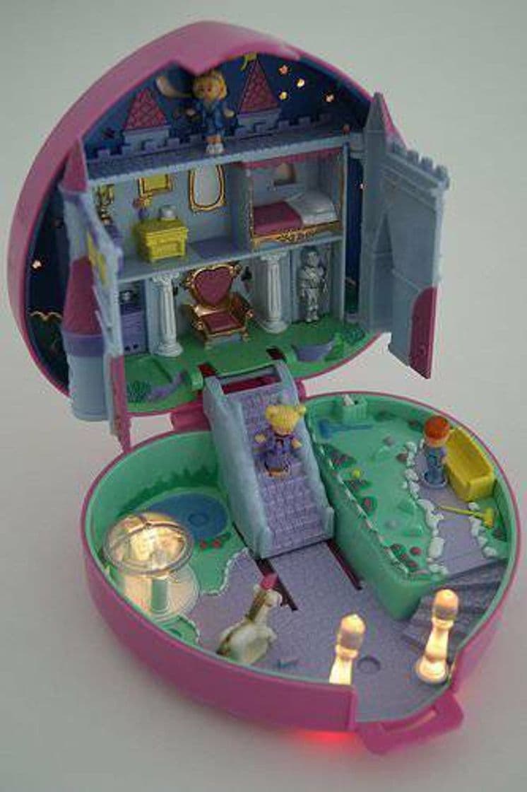 Electrónica Polly Pocket - Maletín del 30 aniversario Partytime Surprise, muñeca con accesorios