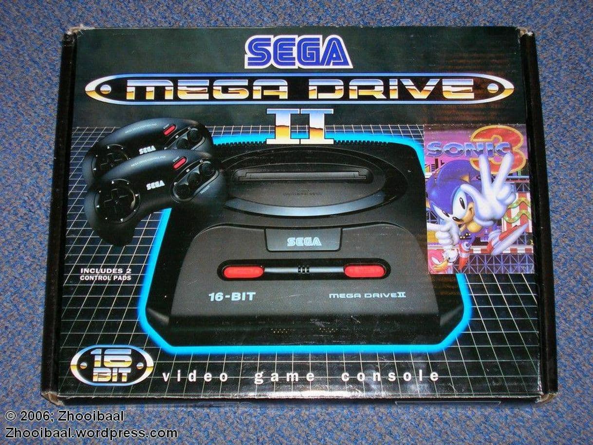 Electrónica SEGA Genesis - Consola Retro Sega Mega Drive