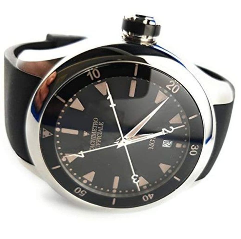 Moda Reloj Tacómetro Oficial Black Dial