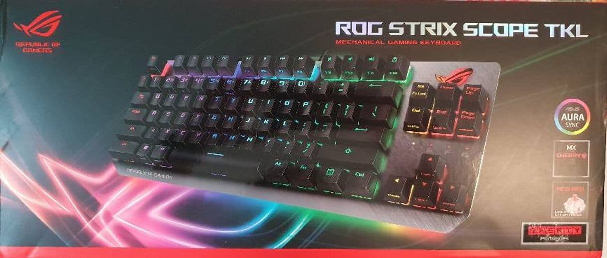 Producto Rog Strix Scope TKL