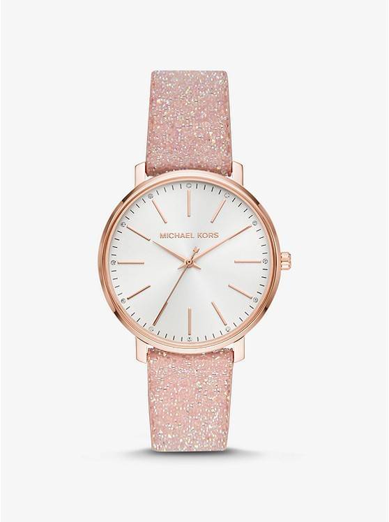 Product Pyper Rose Relógio adornado com cristais Swarovski® em tom d