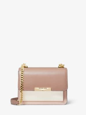 App Jade Extra-Small Tri-Color Leather Crossbody Bag