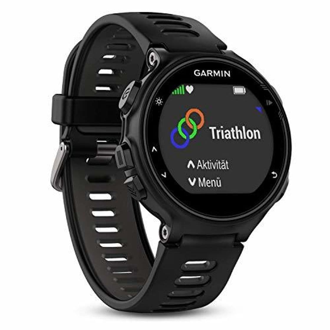 Electrónica Garmin 735XT Forerunner Reloj multisport con GPS, Unisex adulto, Negro