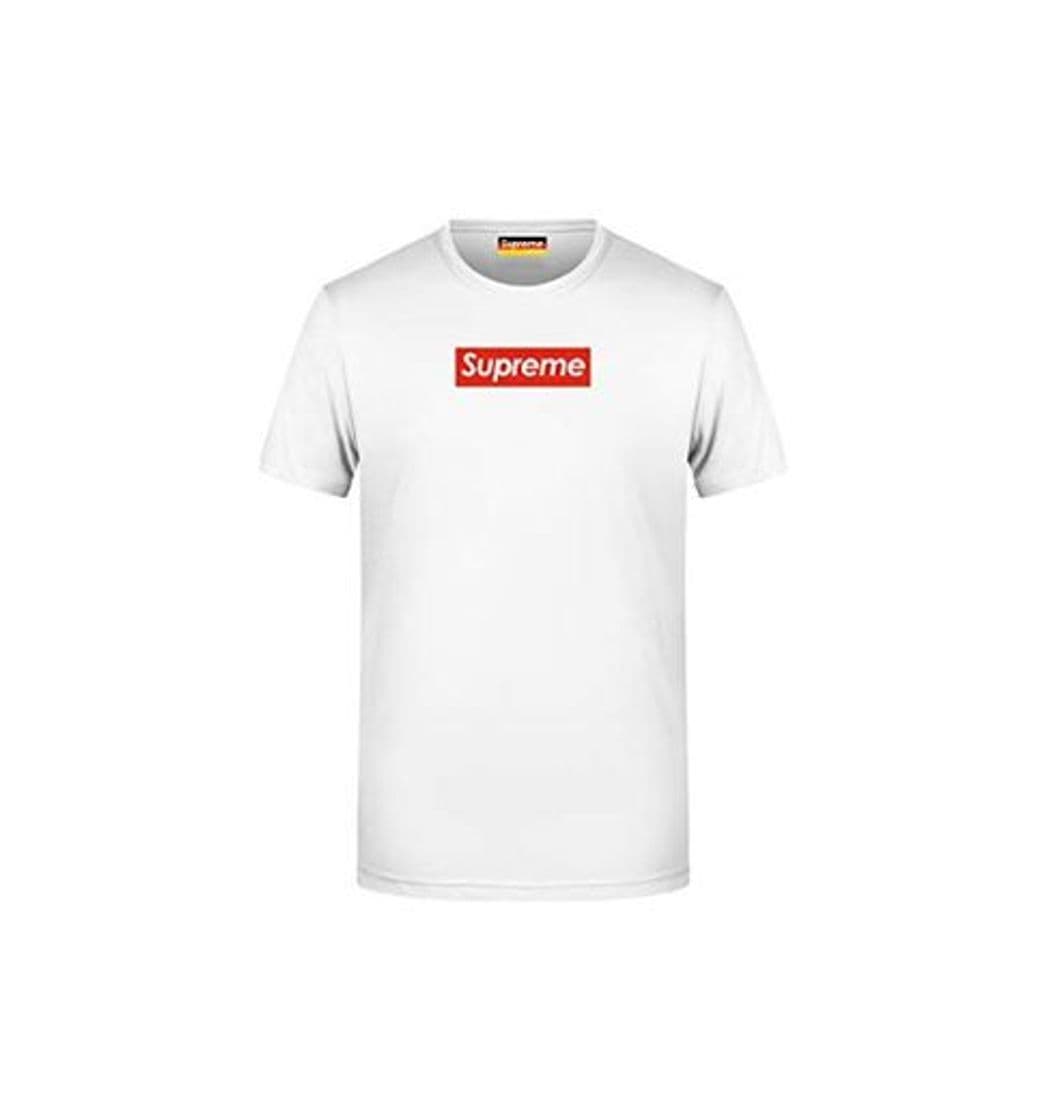 Product Supreme Germany T-Shirt Weiss, Logo Klein, Rot/Weiss