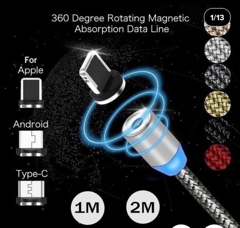 Product Cable de carga magnético 