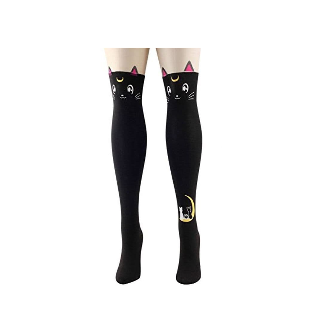 Product Black Sailor Moon Tights One Size