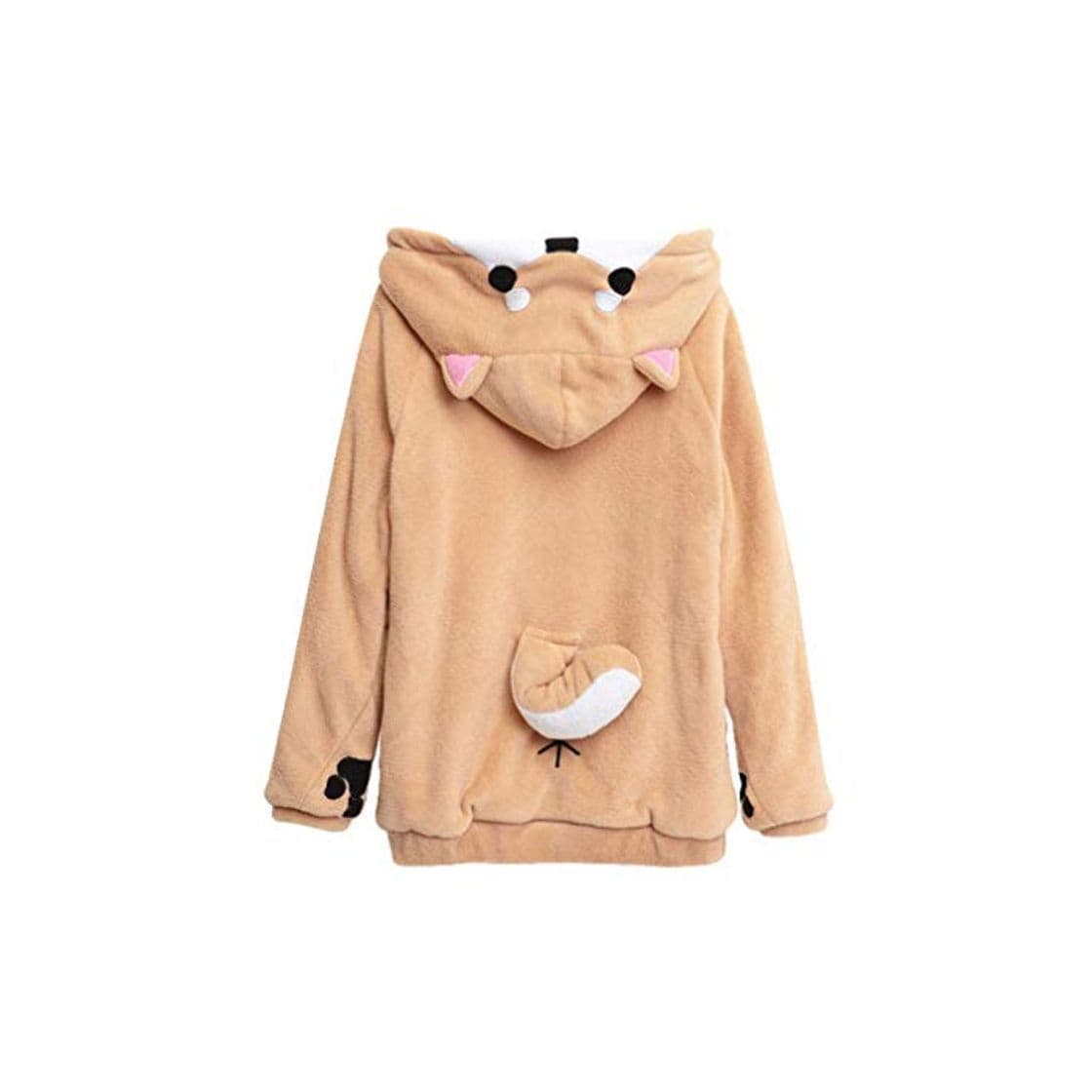 Producto Niñas Cute Kawaii Doge Fleece Ropa Hoodie Festiva Muco Traje De Manga