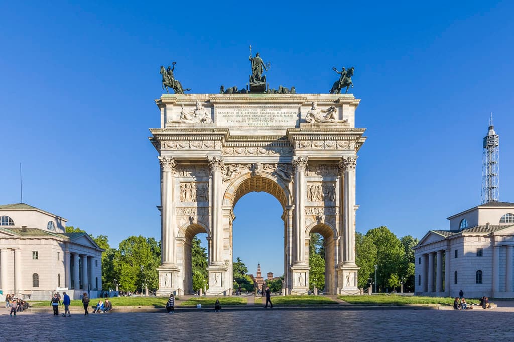 Restaurants Arco della Pace