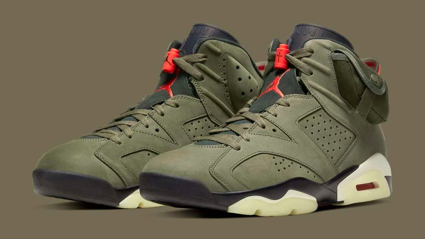 Moda Jordan 6 Retro Travis Scott

