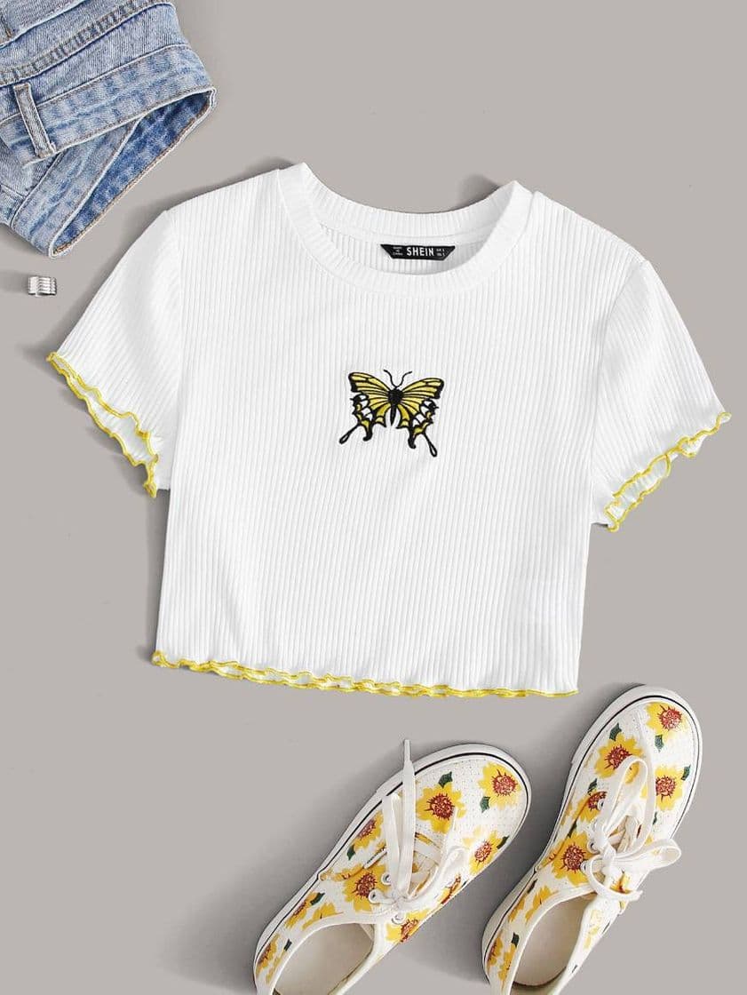 Fashion Camiseta mariposa