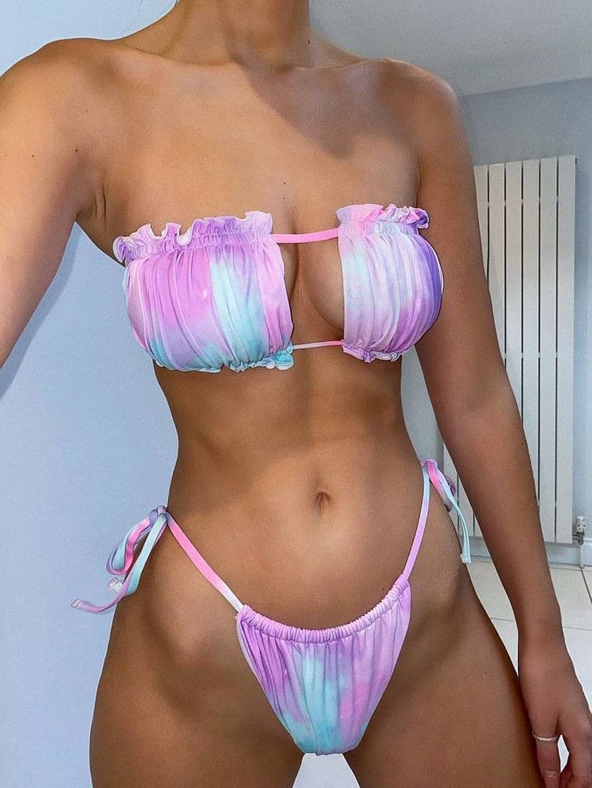 Moda Bikini tie dye