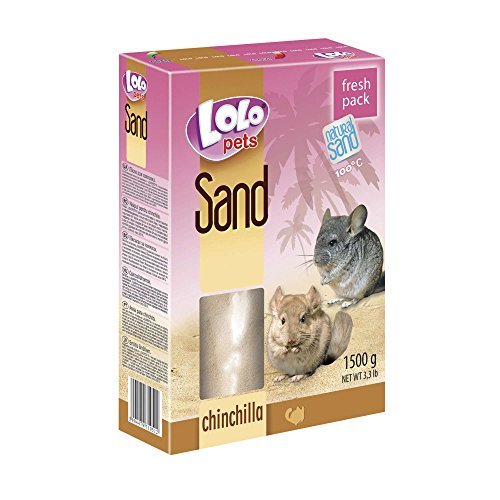 Lugar Lolo LO71051 Lecho Sanitario, Arena para Chinchillas - 2 x 1500g