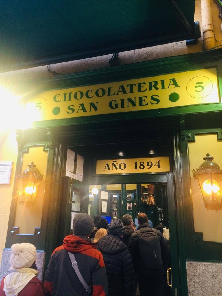 Restaurantes Chocolatería San Ginés