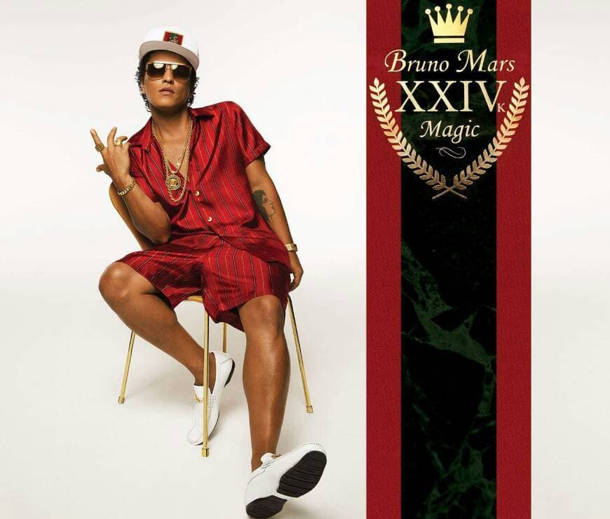 Canción Bruno Mars - 24K Magic