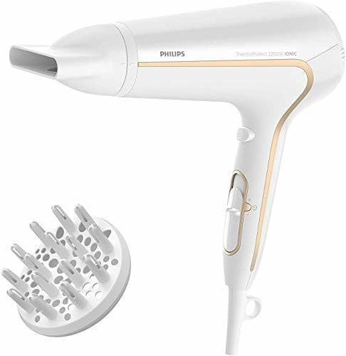 Belleza Philips HP8232/00 DryCare Advanced - Secador ThermoProtect Ionic con Ionizador para Suavizar