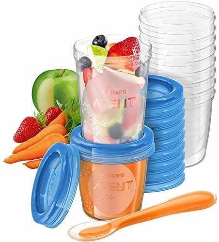 Producto Philips Avent - Juego de recipientes para comida de bebé (20 recipientes