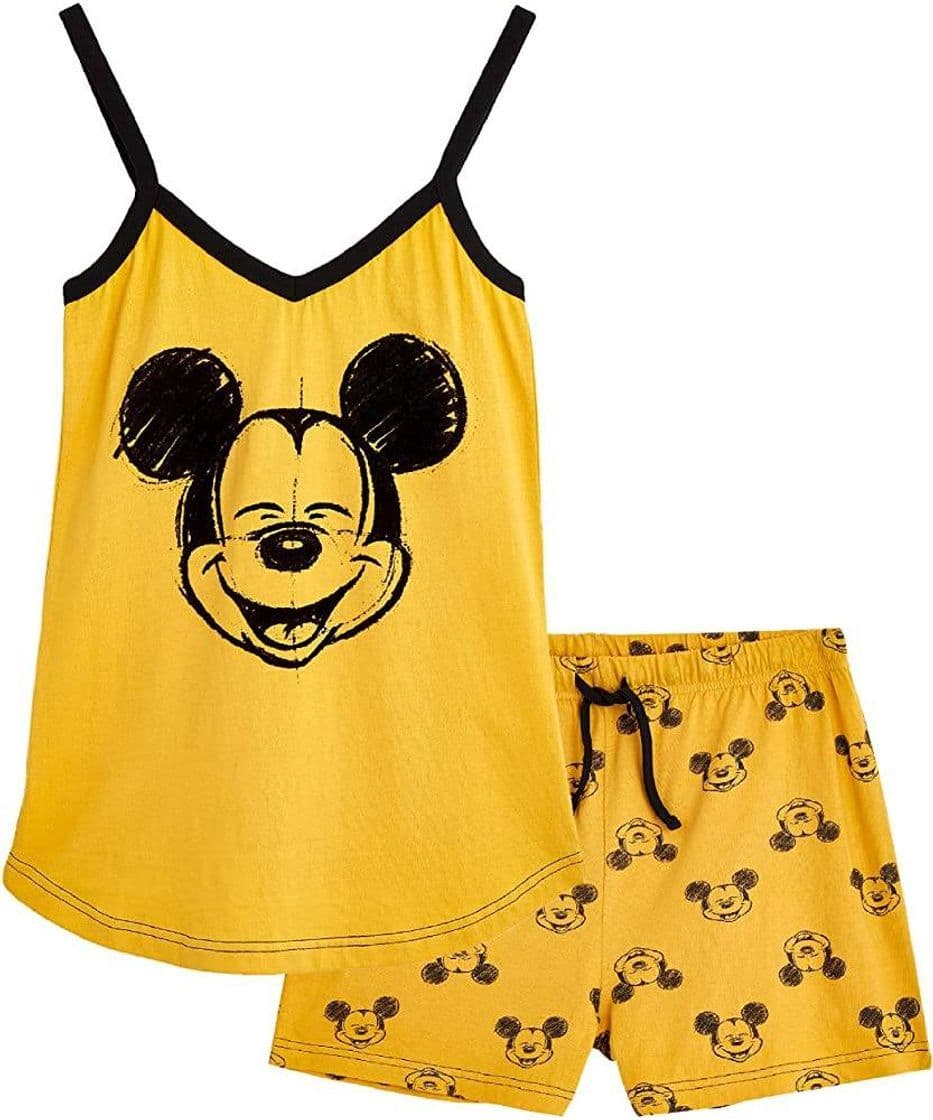 Moda Pijamas para mulheres da Disney, roupas de algodão para mulh